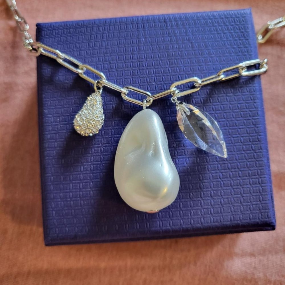 Swarovski Charm and Necklace